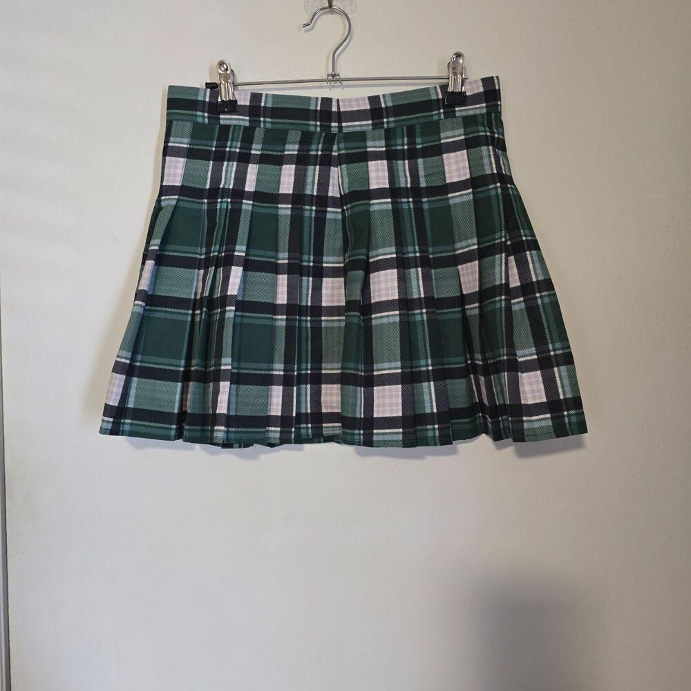 Love-fire Women's Green and Black Skirt